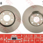 Kočioni disk TRW DF4238