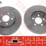 Kočioni disk TRW DF4261