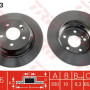 Kočioni disk TRW DF4263