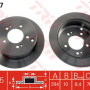 Kočioni disk TRW DF4287