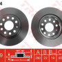 Kočioni disk TRW DF4294