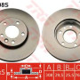 Kočioni disk TRW DF4308S