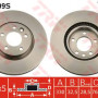 Kočioni disk TRW DF4309S