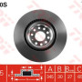 Kočioni disk TRW DF4350S