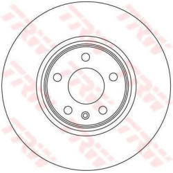 Kočioni disk TRW DF4358S