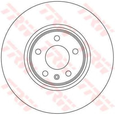 Kočioni disk TRW DF4358S