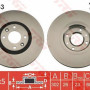 Kočioni disk TRW DF4363