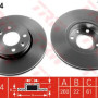 Kočioni disk TRW DF4364