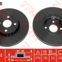 Kočioni disk TRW DF4366