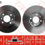 Kočioni disk TRW DF4381