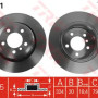 Kočioni disk TRW DF4391