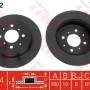 Kočioni disk TRW DF4402