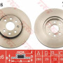 Kočioni disk TRW DF4426