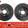 Kočioni disk TRW DF4429