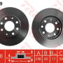 Kočioni disk TRW DF4439