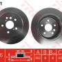 Kočioni disk TRW DF4441