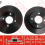 Kočioni disk TRW DF4457