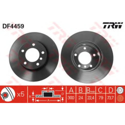 Kočioni disk TRW DF4459