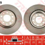 Kočioni disk TRW DF4479