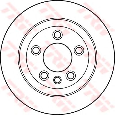 Kočioni disk TRW DF4487S