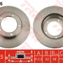 Kočioni disk TRW DF4506