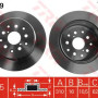 Kočioni disk TRW DF4509