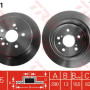 Kočioni disk TRW DF4561