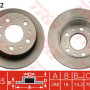 Kočioni disk TRW DF4752