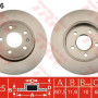 Kočioni disk TRW DF4756