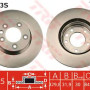 Kočioni disk TRW DF4763S