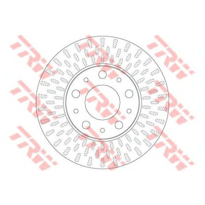 Kočioni disk TRW DF4771S