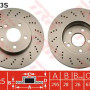 Kočioni disk TRW DF4813S