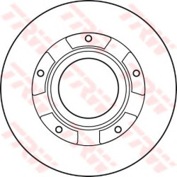 Kočioni disk TRW DF4821S