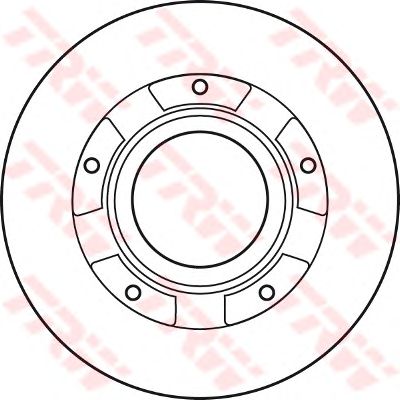 Kočioni disk TRW DF4821S