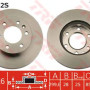 Kočioni disk TRW DF4822S