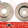Kočioni disk TRW DF4825