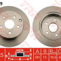 Kočioni disk TRW DF4829