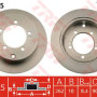 Kočioni disk TRW DF4845