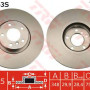 Kočioni disk TRW DF4853S