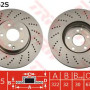 Kočioni disk TRW DF4862S