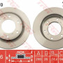 Kočioni disk TRW DF4870