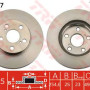 Kočioni disk TRW DF4877