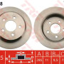 Kočioni disk TRW DF4878