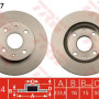 Kočioni disk TRW DF4887