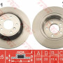 Kočioni disk TRW DF4891