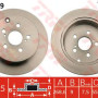 Kočioni disk TRW DF4899