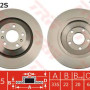 Kočioni disk TRW DF4902S