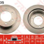 Kočioni disk TRW DF4903S