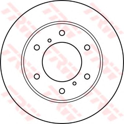 Kočioni disk TRW DF4920