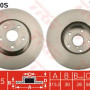 Kočioni disk TRW DF4930S